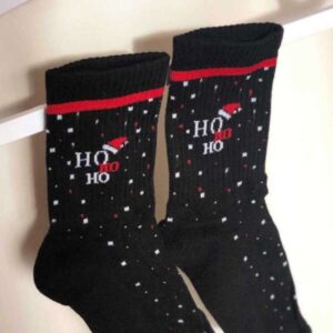 Шкарпетки 1and1 Ho ho чорні на сайті 1and1 socks