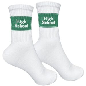 Шкарпетки від 1and1 з принтом High School Чоловічі на сайті 1and1 socks