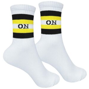 Шкарпетки від 1and1 із написом ON OFF на сайті 1and1 socks