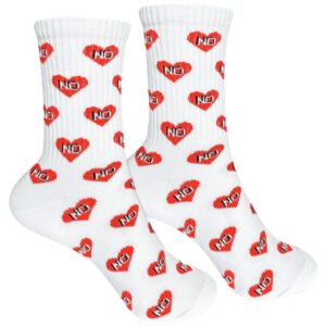 Шкарпетки 1and1 з малюнком Серця NO на сайті 1and1 socks