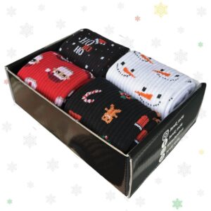 Різдвяний набір Christmas mood від 1and1 з 4 пар утеплених чоловічі на сайті 1and1 socks