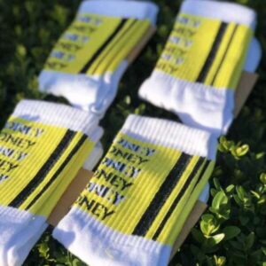 Шкарпетки від 1and1 з принтом Honey на сайті 1and1 socks