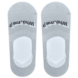 Сліди сірі з написом WHO , ME ? 1and1 жіночі на сайті 1and1 socks