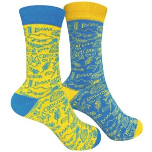 Шкарпетки 1and1 з принтом ВОЛЯ на сайті 1and1 socks