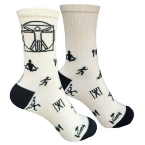Шкарпетки з принтом ЛЮДИНА від 1and1 на сайті 1and1 socks