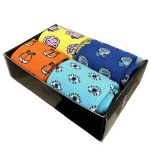 Набір шкарпеток ОЧІ від 1and1 з 4 пар шкарпеток чоловічий на сайті 1and1 socks
