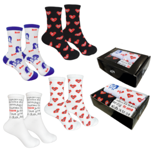 Набір шкарпеток ЦЬОМ від 1and1 з 4 пар шкарпеток на сайті 1and1 socks