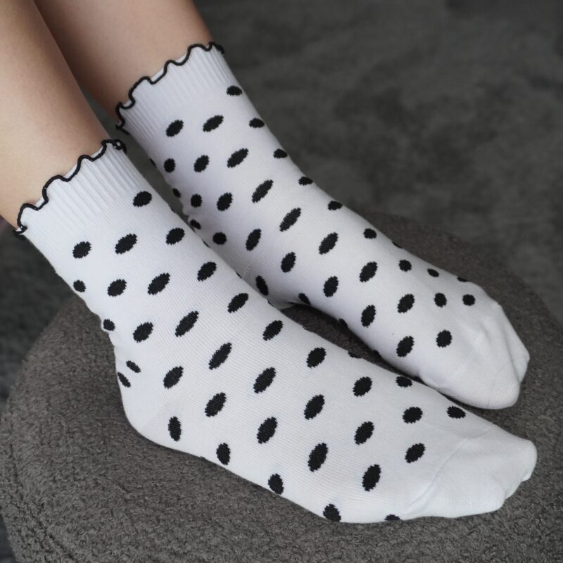Набір Ruffle&Dots з 4 пар шкарпеток від 1and1 - Зображення 3